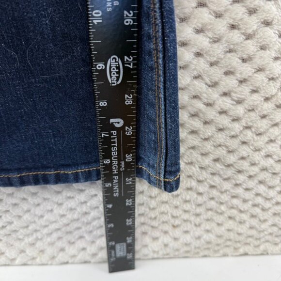 Levi's Slender Boot Cut 525 Jeans Flap Pocket Womens Dark Wash  Denim Pants - Picture 8 of 10